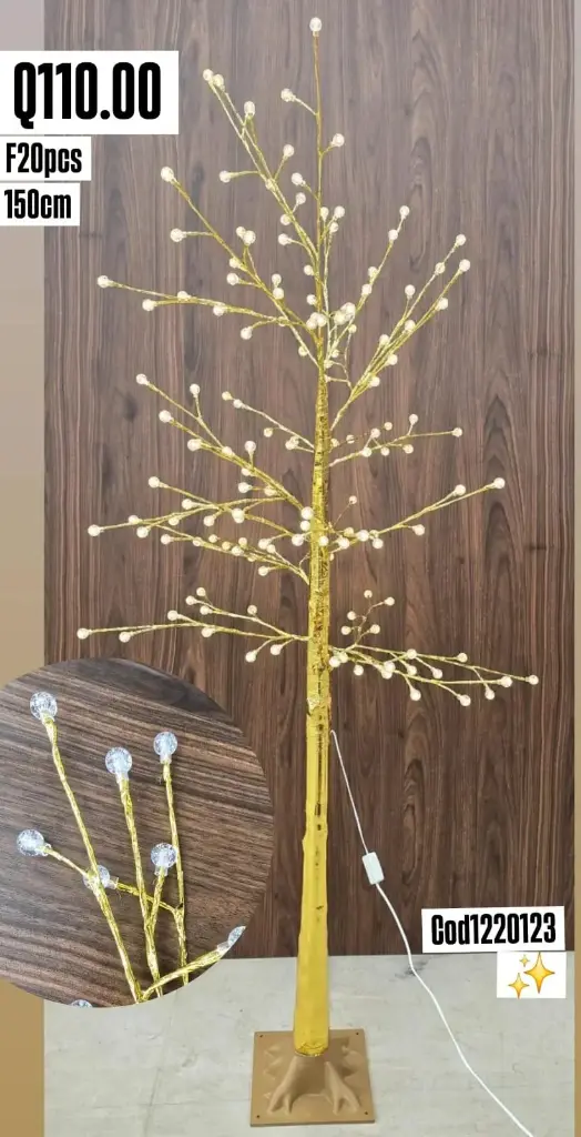 ARBOL CON LUCES 150